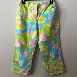 Lilly Pulitzer capri pants